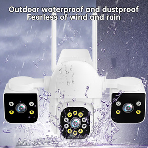 Rscamtom 6MP Home Okam Three Lens WiFi <strong>Camera</strong> Customized Alarm Sound Effect Night Vision Full Color 360 Wifi <strong>Camera</strong> - Product Image 4