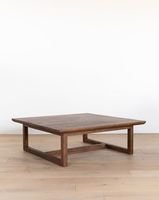 Table basse moderne en bois massif avec tables d'appoint gigognes Nouveau design pour la maison Mobilier de salon Ensemble de table centrale décorative
