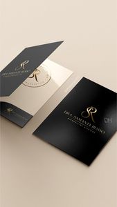 Eco Friendly <b>Paper</b> <b>Folder</b> Custom Printed - Product Image 2