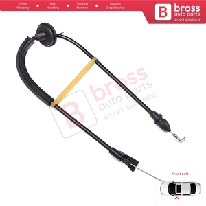 สายเคเบิลปลดล็อคประตูด้านใน BDP67 ด้านหน้าซ้าย 53 ซม. สำหรับ Caddy MK3 2K 2004-2015 Touran MK1 1T 2003-2015 2K0837113B - Product Image 3