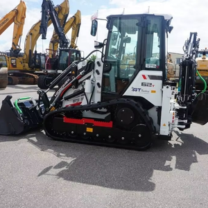 Nouvelle chargeuse-pelleteuse Hidromek HMK 62T équipée d'un moteur kubota 64 cv et d'une cabine fermée avec chauffage et climatisation - Product Image 6