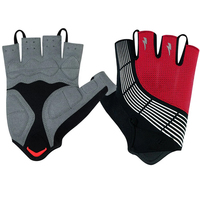 Gants de cyclisme demi-doigts en cuir personnalisés, antichoc et antidérapants, pour hommes et femmes, idéaux pour le voyage et le cyclisme