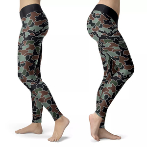 Legging de yoga pour femme adulte de qualité supérieure, taille haute, extensible dans les quatre sens, écologique, avec design personnalisé et faible MOQ - Product Image 1