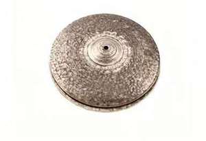 Platillo Hi-Hat de Bronce B20 de 13 Pulgadas, Forjado a Mano, Tono Oscuro Seco, Kit de Batería Profesional, Serie <span class=keywords><strong>Kingdo</strong></span> Artist - Product Image 3