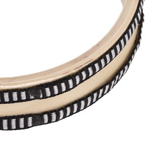 Pandereta de madera, jingles de Metal, instrumento de percusión de una sola fila, soporte de mano, tambor de océano Musical iluminado - Product Image 3