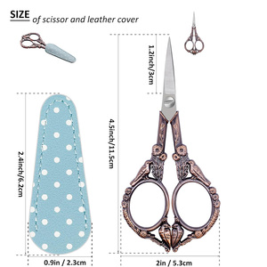 Ciseaux de beauté de qualité supérieure lames Super Cut ciseaux de coupe de fil en acier métallique et ciseaux de coupe de cheveux - Product Image 2