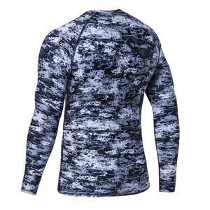 เสื้อรัดรูปแขนสั้นของผู้ชายพิมพ์ลายโลโก้ได้ตามต้องการ - Product Image 3