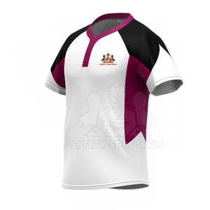 Ropa Deportiva 100% Poliéster Transpirable Conjuntos de Uniformes de Rugby Ecológicos de Secado Rápido Calidad Premium Personalizable para Adultos - Product Image 4