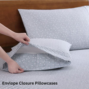 ผ้าปูที่นอนเข้ารูปสีทึบธรรมดาสำหรับโรงแรมดีไซน์หรูดีไซน์หรู - Product Image 4