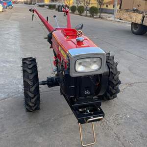 Walk Behind Industrial Grade Mini <b>Tiller</b> <b>Cultivator</b> 2WD Petrol/Gasoline Engine Walking Two Wheel Farm Tractor UK - Product Image 2