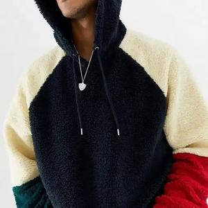 Sudadera con capucha de lana esponjosa de piel pesada Ropa de invierno de calidad premium para hombre Sudadera con capucha - Product Image 2