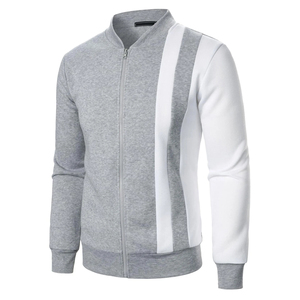 Blouson aviateur décontracté pour homme de qualité supérieure avec logo personnalisé, en mélange de coton doux, fermeture éclair, idéal pour les voyages, le jogging - Product Image 3