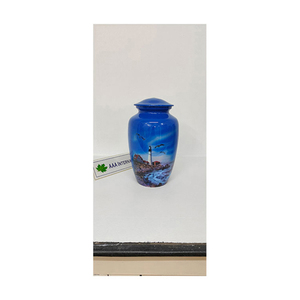 Urna de recuerdo de aluminio para mantenimiento de cenizas humanas de excelente calidad, nuevo diseño con tamaño personalizado para compradores genuinos - Product Image 1