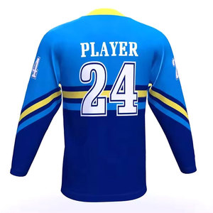 Último Diseño en Ropa Juvenil, Jersey de Hockey sobre Hielo de Color Sólido, Jersey de Hockey sobre Hielo al por Mayor al Mejor Precio - Product Image 2
