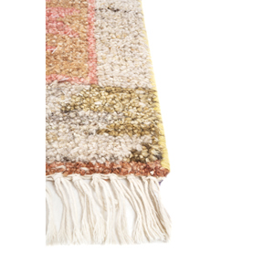 Erbe AKWL-1290 Hand Knotted <b>Wool</b> Rug Geometric Pattern New Rectangle Carpet for Home Living Room Decorations Big Size - Product Image 4