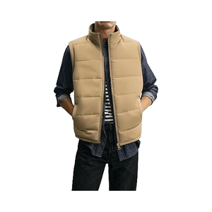 Chaleco Acolchado de Lona sin Mangas con Cuello Alto para Hombre, el Más Vendido, Acolchado, Impermeable y Transpirable para Invierno - Product Image 5