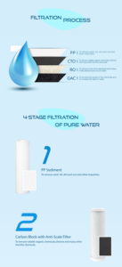 Sistema de Filtración de Agua Potable por Ósmosis Inversa sin Tanque para Uso Doméstico con Capacidad de 800 GPD - Product Image 4