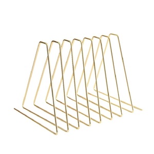 Porte-revues en fil métallique unique de luxe à la meilleure tendance Organisateur de livres et de journaux de bureau Taille personnalisée Forme Couleur - Product Image 2