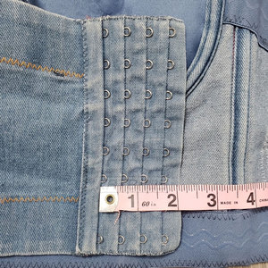 Sujetador de Jeans con Aros, Tejido Transpirable, Cómodo y Sexy, Último Estilo para Mujer - Product Image 6