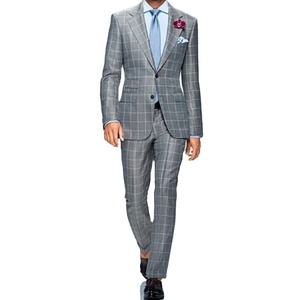 Trajes de hombre de negocios de alta calidad Servicio OEM transpirable sostenible antiarrugas antiencogimiento especial para 4 estaciones MODIS elegante - Product Image 1