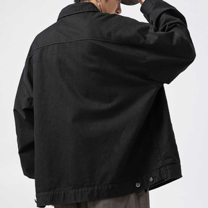 Chaqueta Bomber Acolchada Impermeable y Transpirable para Hombre, con Capucha Cortavientos, 100% Lona de Algodón, Cuello Redondo, Diseño con Letras - Product Image 6