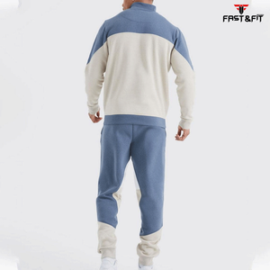 Nuevo estilo Ropa de diseño personalizado Contraste de color Cómodo Ropa deportiva de alta calidad Chándal en color sólido Hecho en Pakistán - Product Image 2