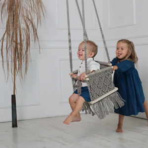 Columpio de Macramé para Bebés, Moderno y Popular en 2022 - Product Image 1