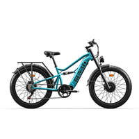 GN-M2 double moteur vélo électrique 48V 250W moyeu arrière moteur 17.5AH batterie gros pneu vtt 60km gamme cadre en aluminium