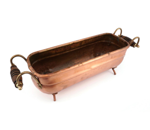 Jardinière à fleurs antique artisanale pour la décoration intérieure et extérieure des hôtels, vase à fleurs moderne en cuivre de qualité durable - Product Image 4