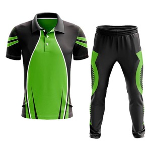 Conjunto de ropa deportiva informal para hombre al por mayor, uniforme reversible estampado duradero, jersey de críquet de manga corta y pantalón sublimado - Product Image 4