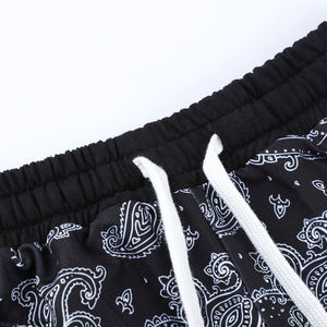 Camiseta con logotipo personalizado para hombre, pantalones cortos de baloncesto con estampado completo, conjunto de pantalones cortos de remolque, venta al por mayor - Product Image 3