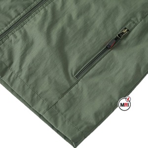 Venta al por mayor OEM logotipo personalizado chaquetas rompevientos hombres deportes al aire libre chaquetas de talla grande chaqueta cortavientos para hombres - Product Image 3