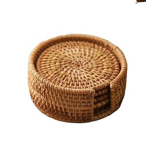 Dessous de verre design moderne coussin isolant nouveau look sous-verre en jute élégant pour la maison hôtel table sous-verre en jute haute qualité de vente - Product Image 1