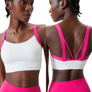 Soutien-gorge de sport anti-choc grande taille pour femme Gilet de yoga léger à haute intensité avec soutien du dos intégré pour la course à pied - Product Image 4