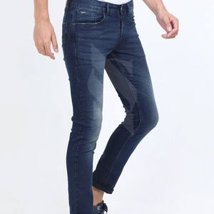 Pantalones vaqueros de hombre de corte recto de cintura alta con el mejor diseño, logotipo personalizado, transpirable, 100% algodón, estilo callejero, fabricado directamente - Product Image 4