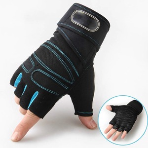Gants de gymnastique réglables en cuir pour l'entraînement d'haltérophilie Gants de fitness avec logo personnalisé pour hommes et femmes Prix de gros - Product Image 4