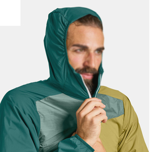 Custom Logo Men's Windproof <b>Jacket</b> Breathable Nylon <b>Waterproof</b> Windbreaker for Outdoor Sports <b>Plus</b> <b>Size</b> Winter Wear - Product Image 4