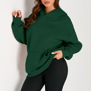Nouveautés légers Sweats à capuche en molleton grande taille pour femmes Vêtements d'extérieur à manches longues Sweats à capuche pour femmes - Product Image 5