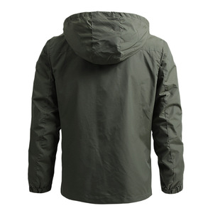 Veste coupe-vent légère en nylon softshell pour hommes 2025 - Product Image 2
