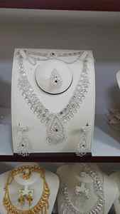 2024 Indian Manufacturer's Collection Vintage Fashion 24K Gold Plated Copper Necklace <b>Set</b> with Classic <b>Pearl</b> <b>Jewelry</b> - Product Image 3