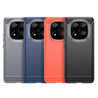 Coque de téléphone de haute qualité en TPU brossé, peinture UV, couleur unie, antichoc, pour Redmi Note 14 Pro+ 5G 13 R K70E K70