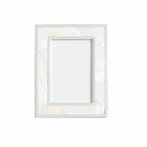 Hot Selling Handcrafted Mother of Pearl <b>Photo</b> <b>Frame</b> Pink and White Features Unique Design and Handmade Craftsmanship - Product Image 5
