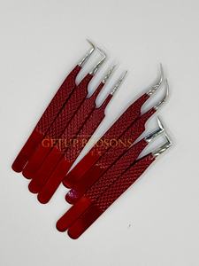 Meilleur Cils Anti-Magnétiques GETUP BROSONS IMPEX 90 Boot /Curve /Volume avec revêtement en poudre rouge et argenté sur le dos - Product Image 6