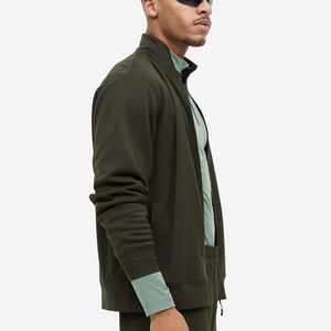 Chaquetas Casuales para Hombre 2026, Chaquetas Deportivas Sólidas, Ropa de Marca para Hombre, Chaqueta Bomber con Cuello Alto, Venta al por Mayor, Logotipo Personalizado de Alta Calidad - Product Image 3