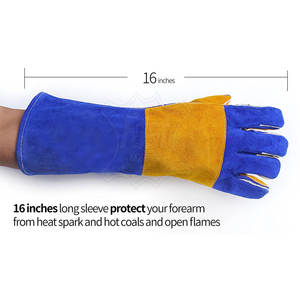 Guantes de Soldadura Resistentes, Protección para la Palma, Guantes de Soldadura Multifuncionales en Venta - Product Image 3