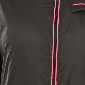 2025 coupe-vent Top vente coupe-vent vestes pour femmes couleur noire coupe-vent fermeture éclair coupe-vent femmes vestes - Product Image 4