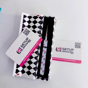 Pince à épiler pour cils en acier inoxydable de qualité supérieure, anti-magnétique, anti-statique, 10 mm, isolation Cherry, pointe lisse, revêtement papier, édition personnalisée - Product Image 4