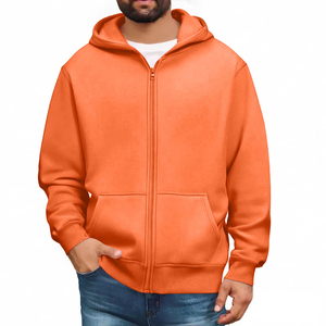 Customized Color and Logo Oversize Hoodie <b>Mens</b> Hooded Sweatshirt Solid Color Hoodie Unisex Oversize Basicscotton Blended Hoodies - Product Image 5