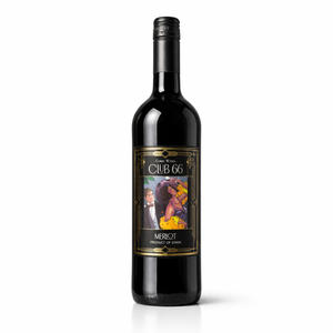 Vino Rosso Merlot Club 66, 100% Merlot, 13,5% ABV, Vino Rosso Spagnolo 750ml - Product Image 1