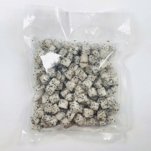 ชิ้นผลไม้มังกรขาวแช่แข็งมีความบริสุทธิ์สูงสำหรับตลาดเอเชียและยุโรป